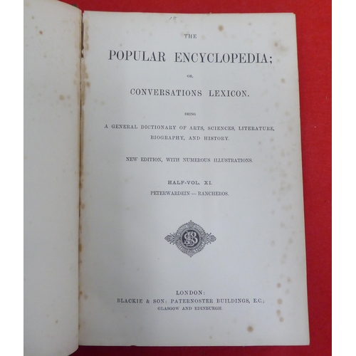 189 - Books: 'Popular Encyclopaedia'  New Edition, in fourteen volumes