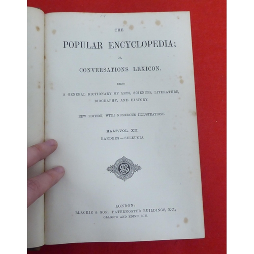 189 - Books: 'Popular Encyclopaedia'  New Edition, in fourteen volumes