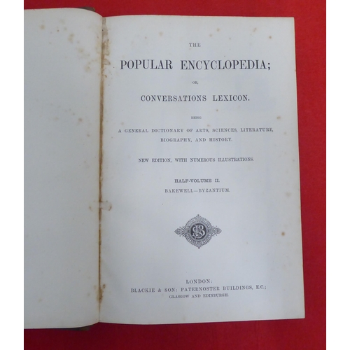 189 - Books: 'Popular Encyclopaedia'  New Edition, in fourteen volumes