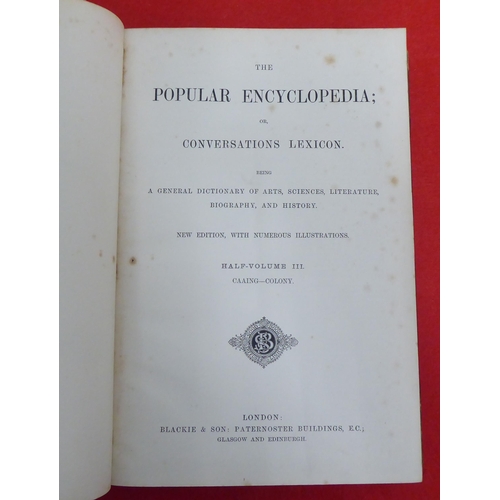 189 - Books: 'Popular Encyclopaedia'  New Edition, in fourteen volumes