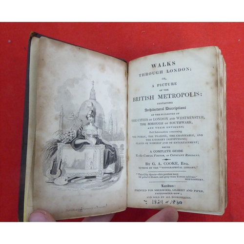 192 - Books, London themed and period literature: to include works by John Wallis  1814