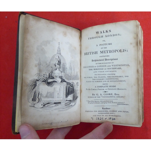 192 - Books, London themed and period literature: to include works by John Wallis  1814