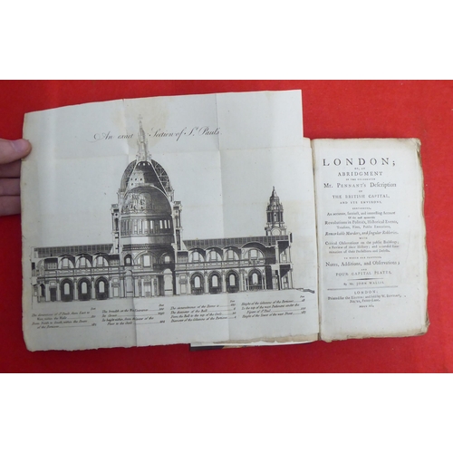 192 - Books, London themed and period literature: to include works by John Wallis  1814