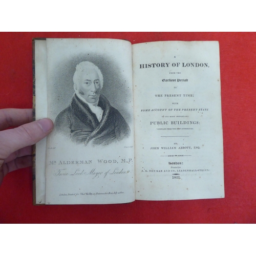 192 - Books, London themed and period literature: to include works by John Wallis  1814