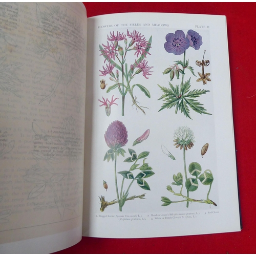 197 - Books: 'British Flowers in their Natural Haunts' 1919, incomplete in six volumes