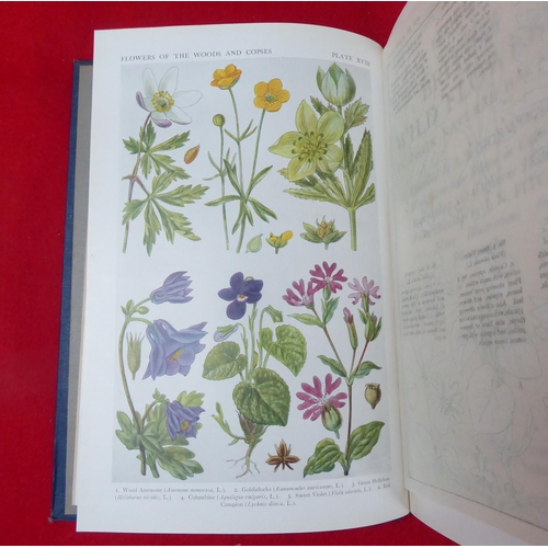 197 - Books: 'British Flowers in their Natural Haunts' 1919, incomplete in six volumes