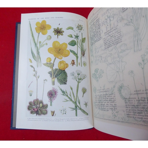 197 - Books: 'British Flowers in their Natural Haunts' 1919, incomplete in six volumes