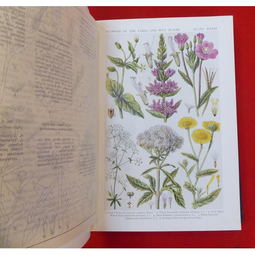 197 - Books: 'British Flowers in their Natural Haunts' 1919, incomplete in six volumes