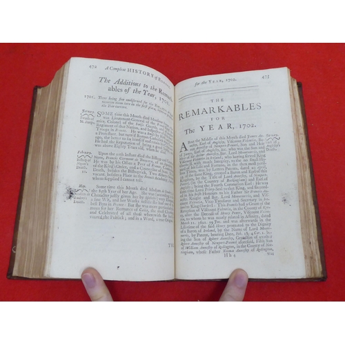 199 - Book: 'A Complete History of Europe'  1702, in one volume