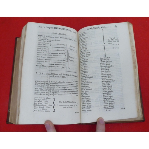 199 - Book: 'A Complete History of Europe'  1702, in one volume