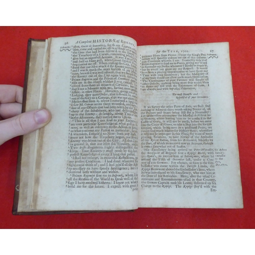 199 - Book: 'A Complete History of Europe'  1702, in one volume