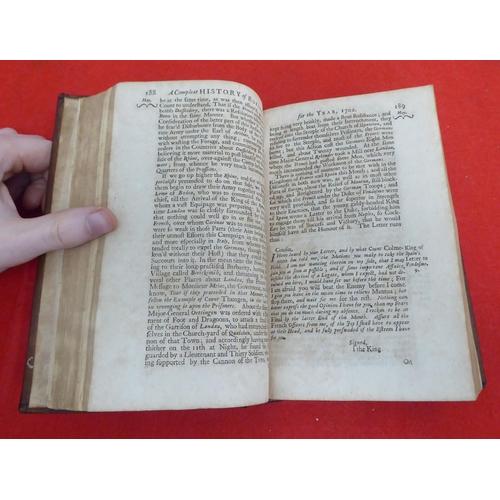 199 - Book: 'A Complete History of Europe'  1702, in one volume