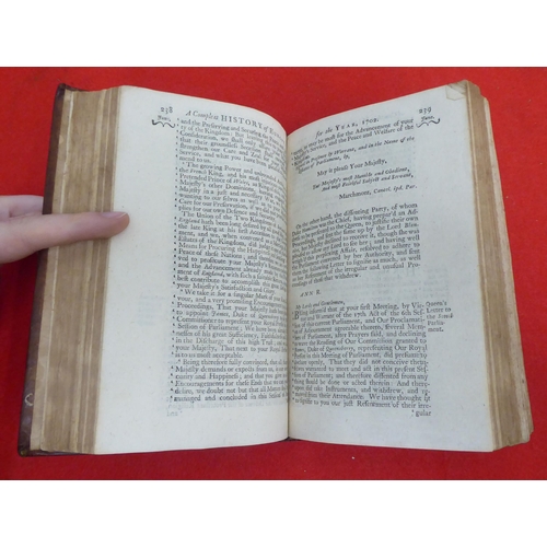 199 - Book: 'A Complete History of Europe'  1702, in one volume