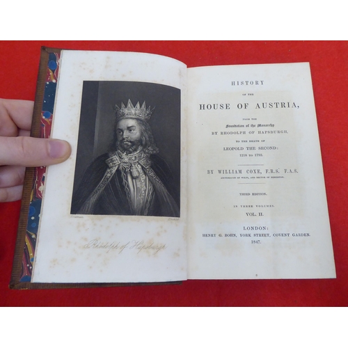 202 - Book: 'History of the House of Austria from 1218-1792  Third Edition  1847, volume two only