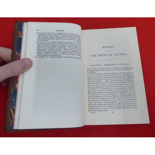 202 - Book: 'History of the House of Austria from 1218-1792  Third Edition  1847, volume two only