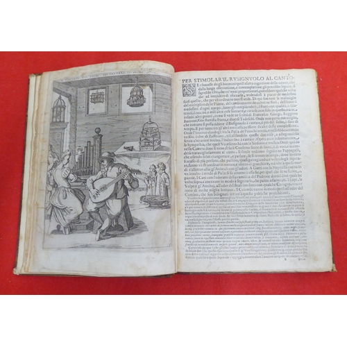 207 - Book: 'Prima Edizone, Pietro Olina, Vccellira, Roma, Andrea Fei'  1622, in one volume