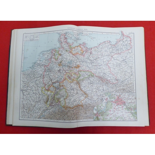 211 - Book: 'The Times Atlas'  1895, in one volume