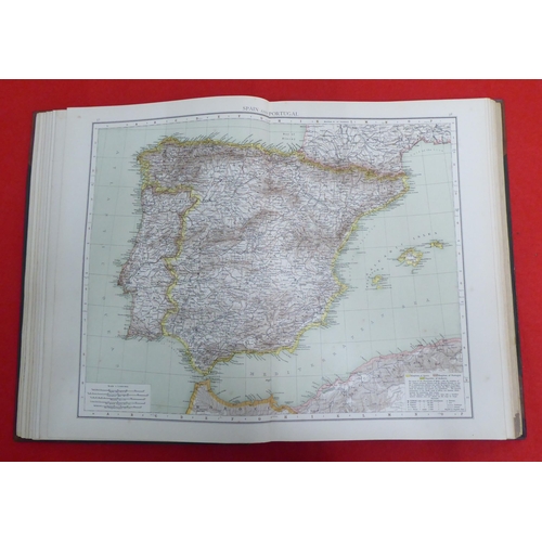 211 - Book: 'The Times Atlas'  1895, in one volume