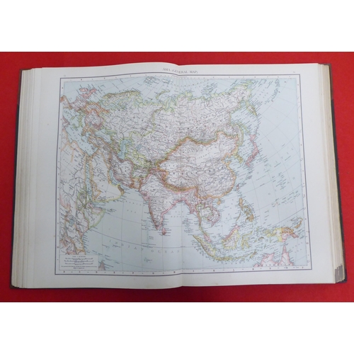 211 - Book: 'The Times Atlas'  1895, in one volume