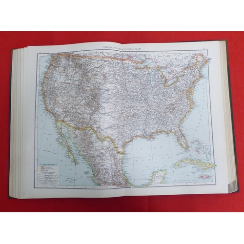 211 - Book: 'The Times Atlas'  1895, in one volume