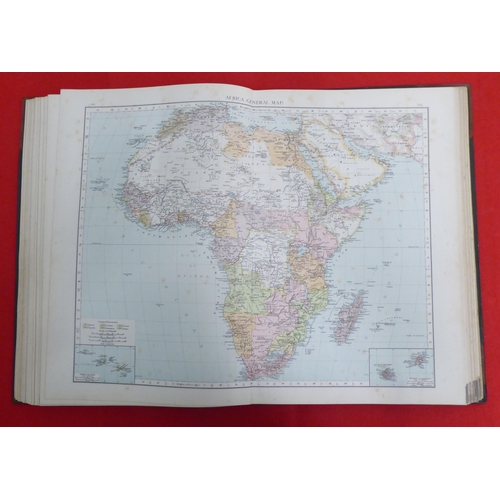 211 - Book: 'The Times Atlas'  1895, in one volume