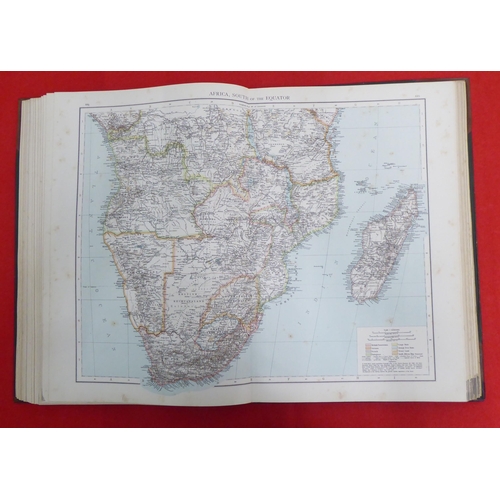 211 - Book: 'The Times Atlas'  1895, in one volume