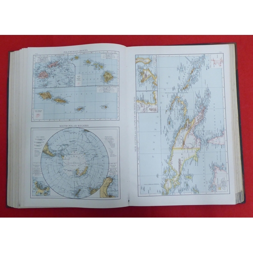 211 - Book: 'The Times Atlas'  1895, in one volume