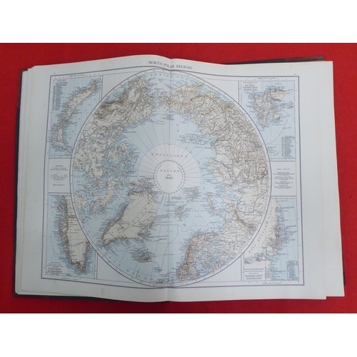 211 - Book: 'The Times Atlas'  1895, in one volume