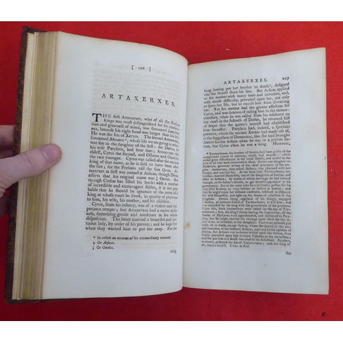 212 - Books: 'Plutarch's Lives' by John Langhorne and William Langhorne, Fifth Edition  printed for C Dill... 