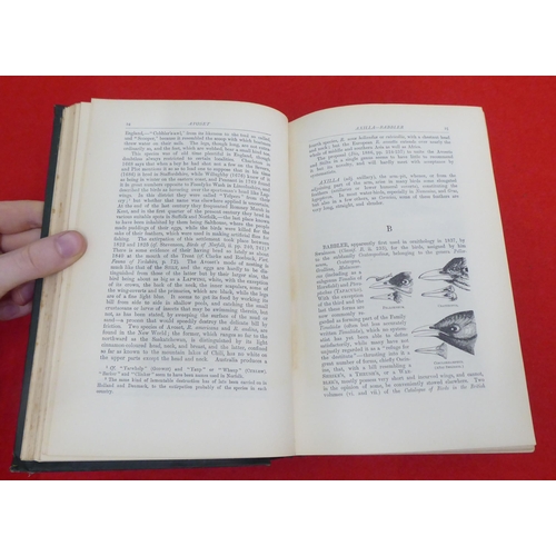 214 - Book: 'A Dictionary of Birds' by Alfred Newton, Assisted by Hans Gadow  1896, in one volume