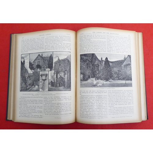 216 - Books: 'Greater London' by Edward Walford  1898, in two volumes