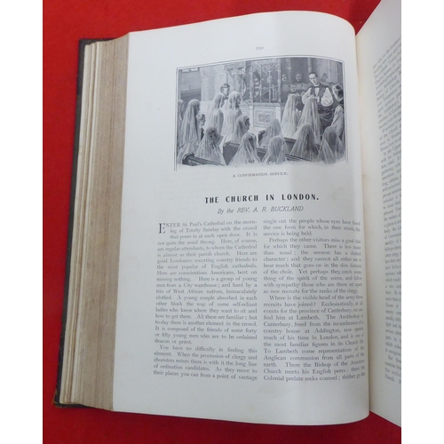 217 - Book: 'Living London'  edited by George R Sims  1901, in one volume