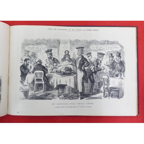 222 - Book: 'Picture of Life and Characters' by John Leech, from the Collection of Punch  Fifth Series  18... 