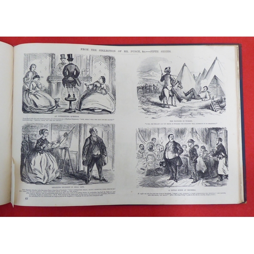 222 - Book: 'Picture of Life and Characters' by John Leech, from the Collection of Punch  Fifth Series  18... 