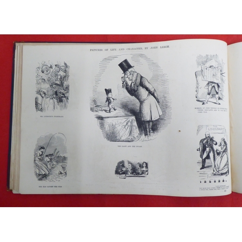 222 - Book: 'Picture of Life and Characters' by John Leech, from the Collection of Punch  Fifth Series  18... 