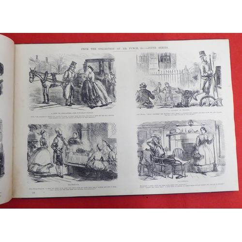 222 - Book: 'Picture of Life and Characters' by John Leech, from the Collection of Punch  Fifth Series  18... 