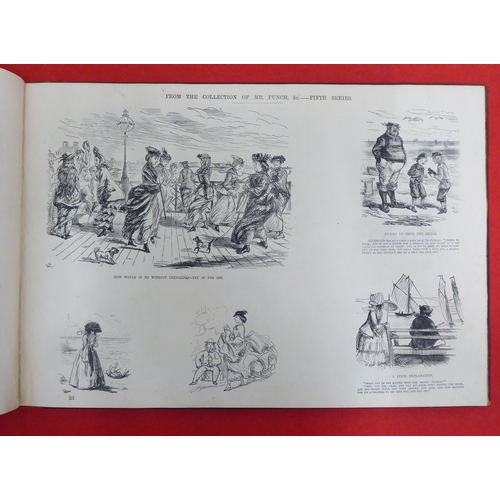 222 - Book: 'Picture of Life and Characters' by John Leech, from the Collection of Punch  Fifth Series  18... 