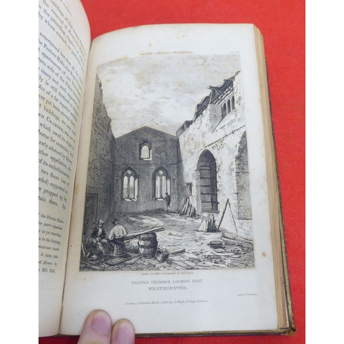 224 - Book: 'The History of the Ancient Palace and Lake Houses of Parliament at Westminster' by Edward Bra... 