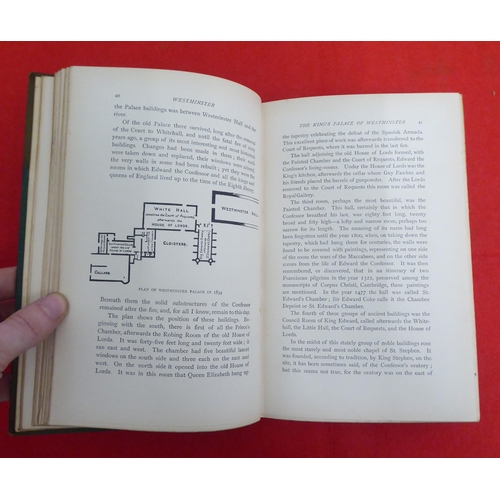 225 - Books: 'London' by Walter Besant  New Edition  1904; 'Westminster'  1897; and 'South London'  1901