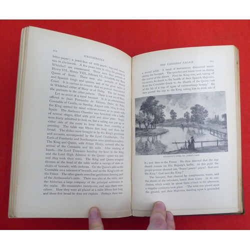 225 - Books: 'London' by Walter Besant  New Edition  1904; 'Westminster'  1897; and 'South London'  1901