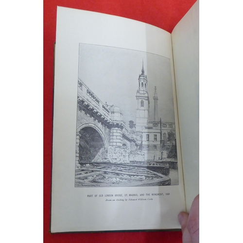 225 - Books: 'London' by Walter Besant  New Edition  1904; 'Westminster'  1897; and 'South London'  1901