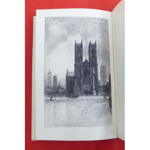 225 - Books: 'London' by Walter Besant  New Edition  1904; 'Westminster'  1897; and 'South London'  1901