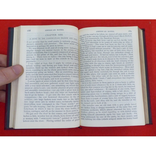 226 - Book: 'New Century Library, American Notes' by Charles Dickens  1901, in one volume