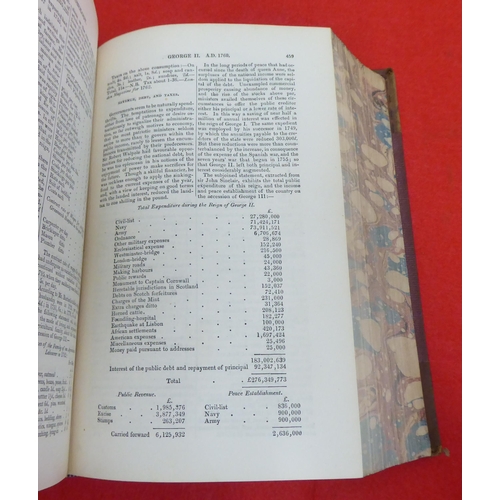 227 - Book: 'British History' by John Wade  Fifth Edition  1847, in one volume