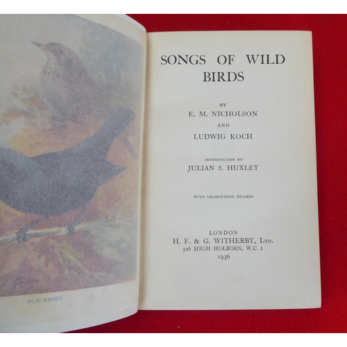 48 - Five birds, eggs and other poultry related books, mainly early 20thC: to include works by Rev.Atkins... 