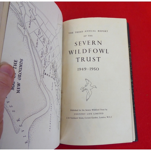 50 - Books: 'The Second Annual Report of the Seven Wildfowl Trust'  circa 1948/49; and similar later edit... 