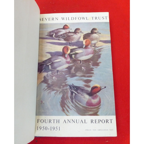 50 - Books: 'The Second Annual Report of the Seven Wildfowl Trust'  circa 1948/49; and similar later edit... 