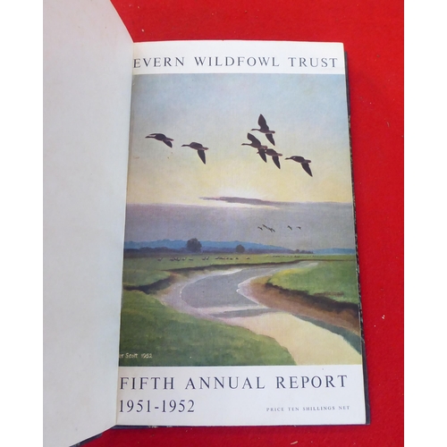 50 - Books: 'The Second Annual Report of the Seven Wildfowl Trust'  circa 1948/49; and similar later edit... 