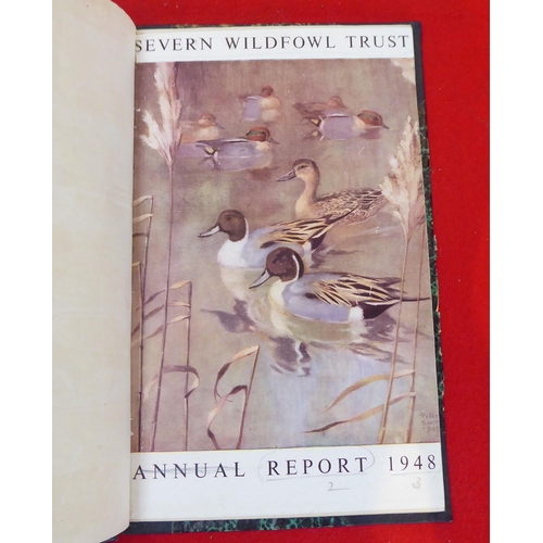 50 - Books: 'The Second Annual Report of the Seven Wildfowl Trust'  circa 1948/49; and similar later edit... 