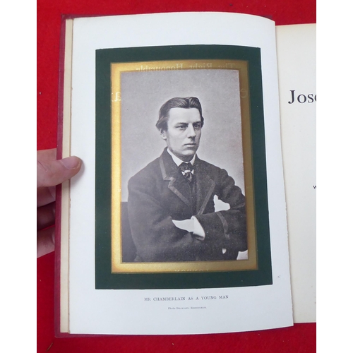 61 - Books: 'The Life of the Right Honourable Joseph Chamberlain' by Louis Creswicke, in four volumes